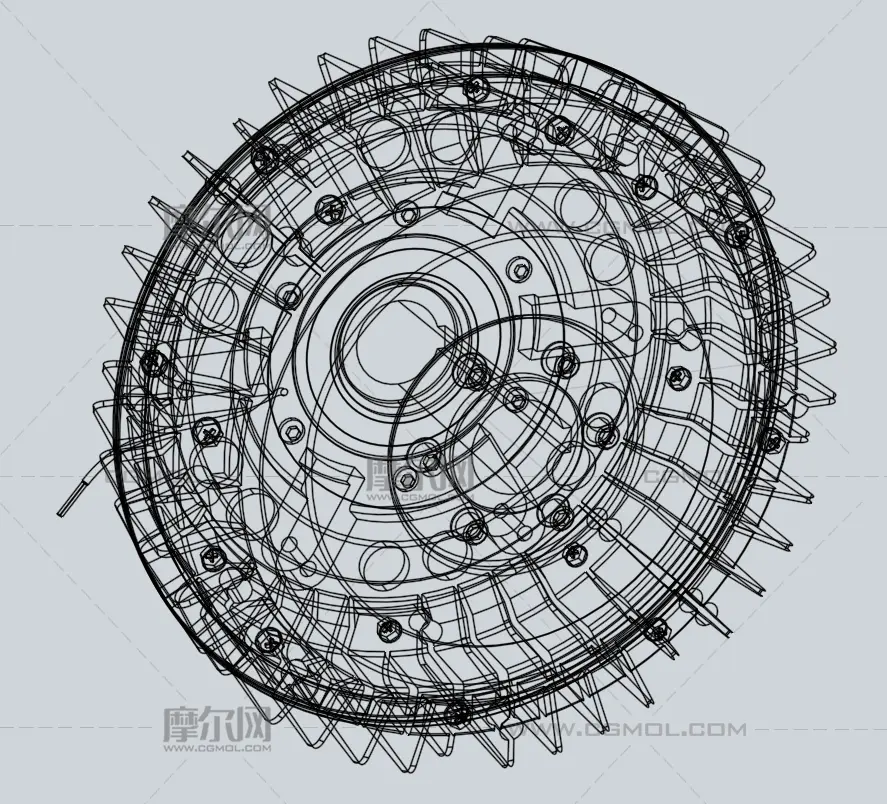 中空旋转型磁粉制动器EPB-K-200