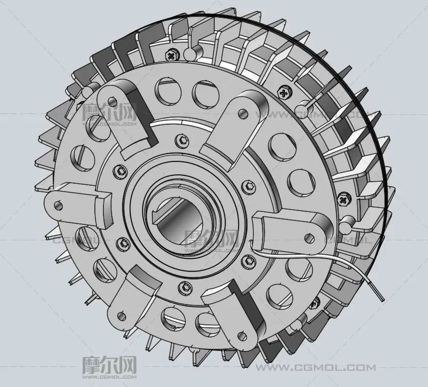 中空旋转型磁粉制动器EPB-K-200