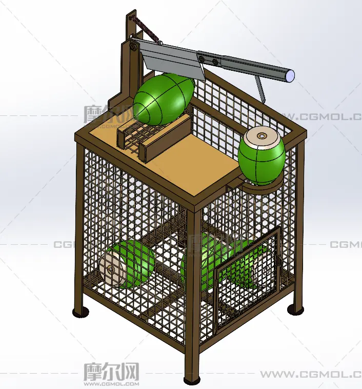 椰子切碎机