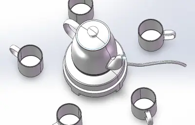 茶具模型-茶壶组
