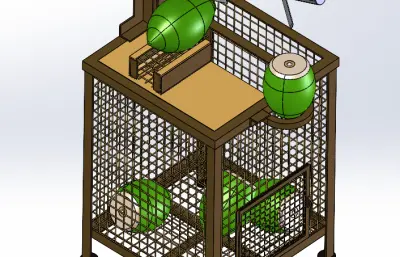 椰子切碎机