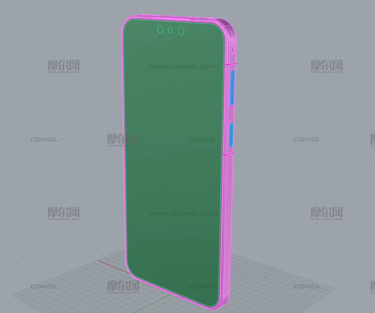 HUAWEI Mate 90 Pro Max典藏版手机模型,多种格式