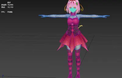 Momo Belia Deviluke动漫女孩obj模型